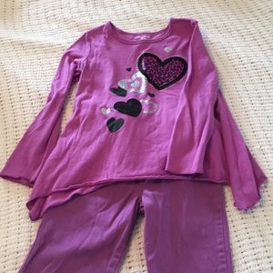Girls 5T top and pant set